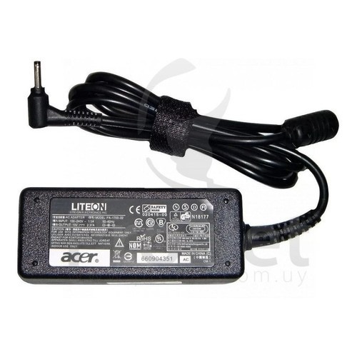 CARGADOR DE LAPTOP ACER 19V 3.42A PUNTA FINA - Original